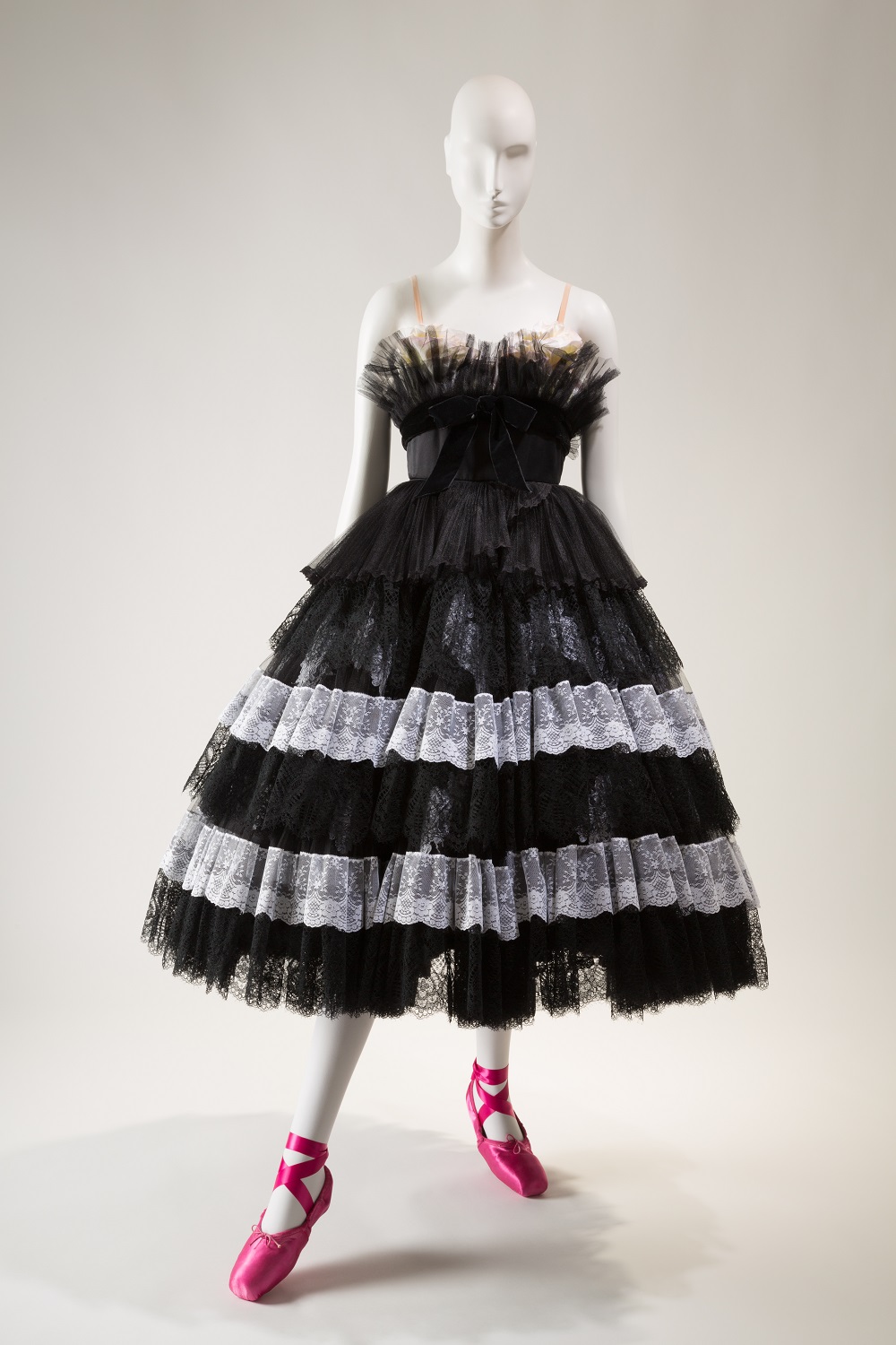 Valentino, womanaAAAAAAAAAAs costume for Bal de Couture, Fall 2012, lent by New York City Ballet. Photograph AAAAAA© The Museum at FIT.